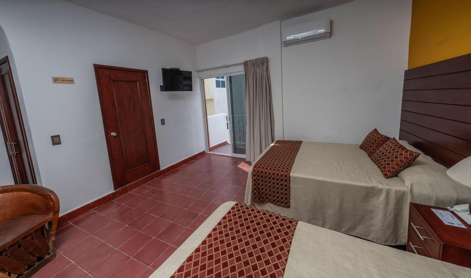 Hotel Encino Malecon Centro Puerto Vallarta Oda fotoğraf