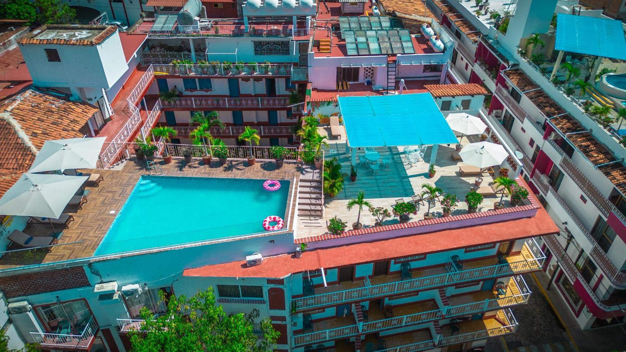 Hotel Encino Malecon Centro Puerto Vallarta Dış mekan fotoğraf