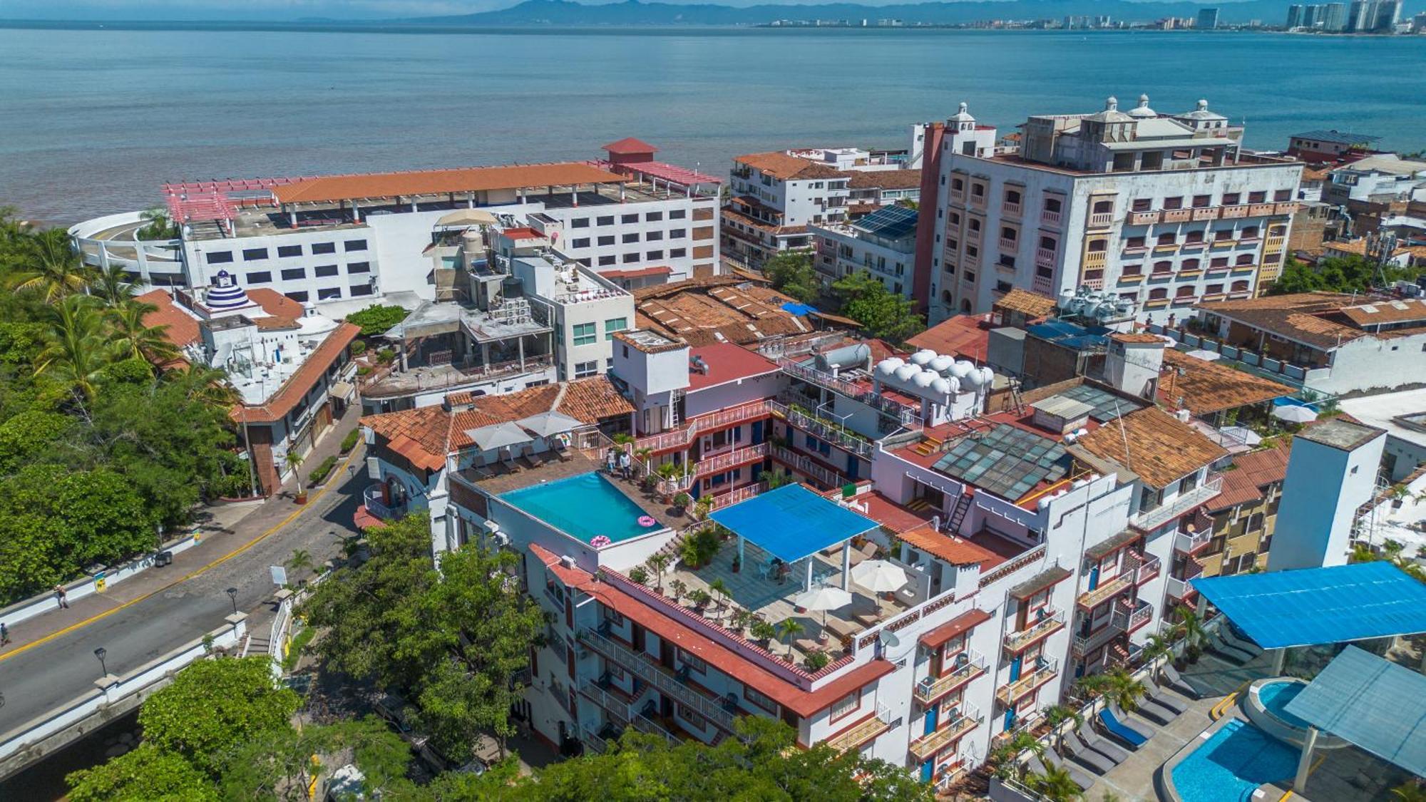 Hotel Encino Malecon Centro Puerto Vallarta Dış mekan fotoğraf