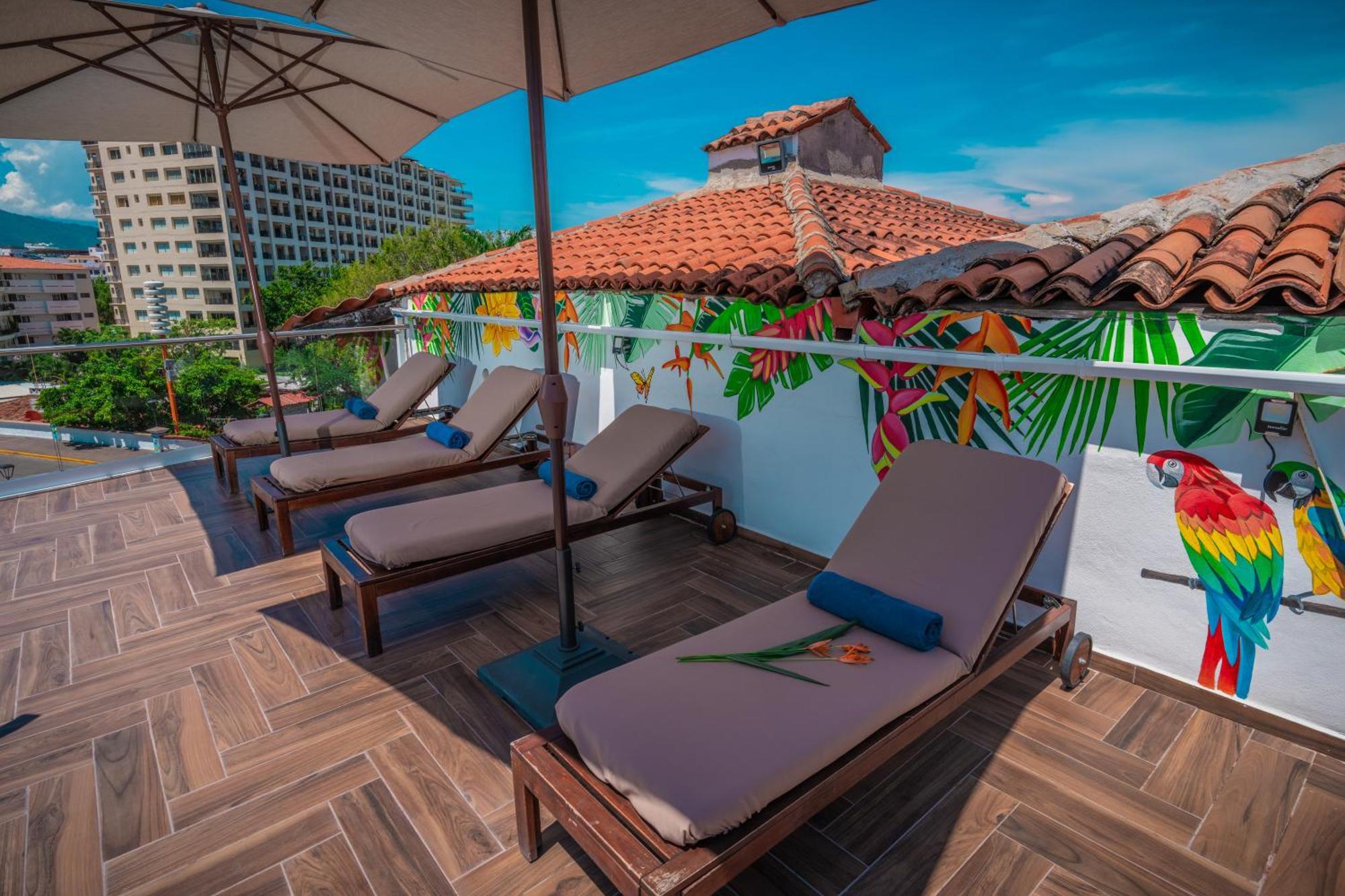Hotel Encino Malecon Centro Puerto Vallarta Dış mekan fotoğraf